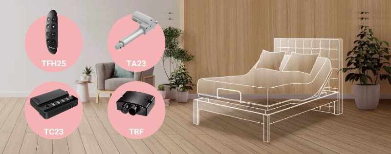 TiMOTION Solution for Relaxing Beds